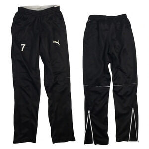 WJ449 Boys Puma Dry Cell Track Pants Youth L